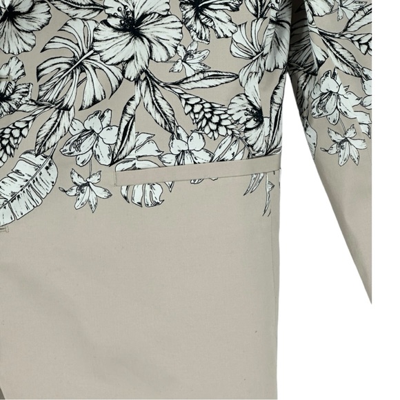 INC International Concepts Men’s Floral Print 2-Button Blazer Stone Size XL - Picture 10 of 15